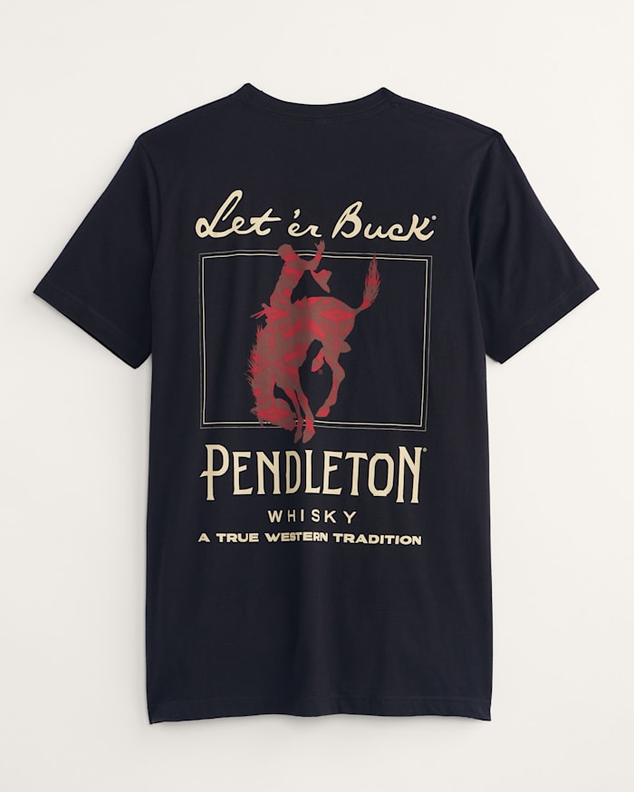 MEN'S PENDLETON WHISKY LET'ER BUCK GRAPHIC TEE